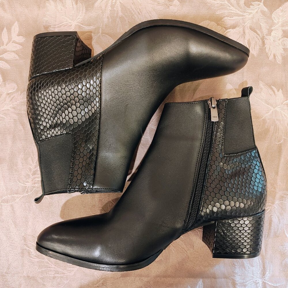Spring Step Leather Ankle Booties, Size EU 40, Excellent Used Condition! (EUC) - Picture 2 of 7